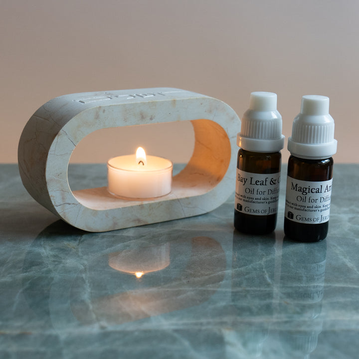 Oval Stone Diffuser & Essential Oils