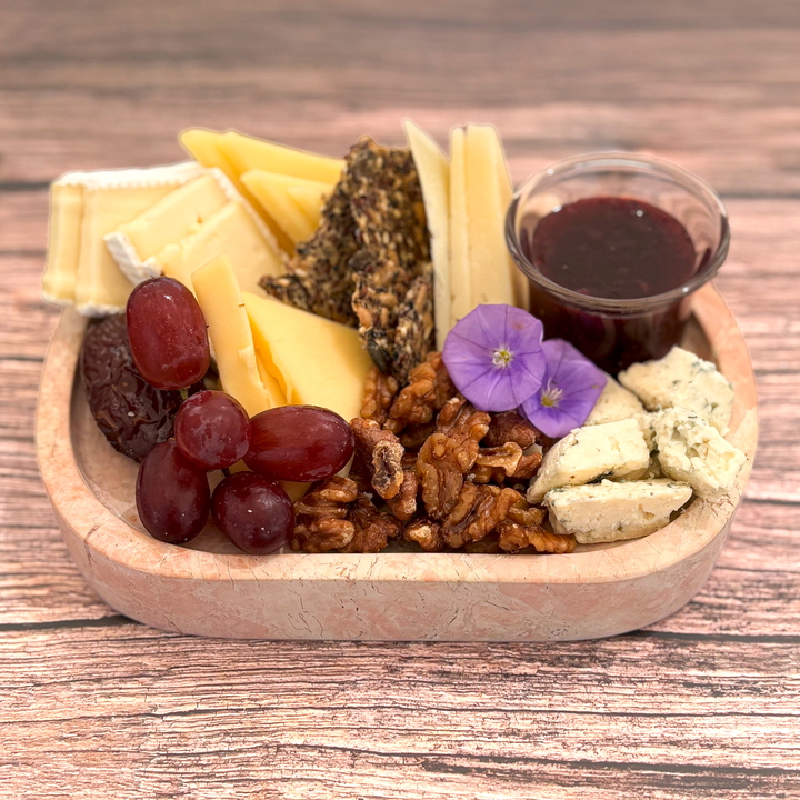 Jerusalem Stone Oval Cheese Board