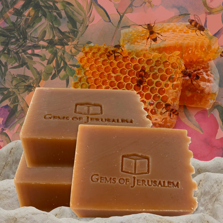 Honey and Pomegranate Olive-Oil Based Soaps
